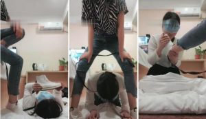 【00小主s】开发大一女学妹 舔脚 鞋底【下】-97LZTD-82895