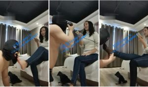 【琛儿女主】长靴羞辱 丝袜泡水喝-97LZTD-82964