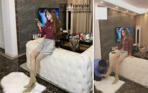 【Cici美美】女权必看美靴丝袜虐舔脚狗-97LZTD-833467