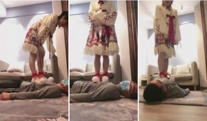 【丹丹S】萝莉主全体重踩踏-97LZTD-833477