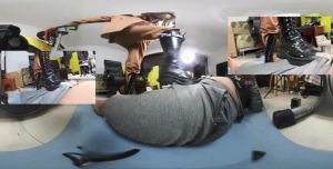 Cosplay Whip女王长靴全体重踩裤 踏头审讯 下-97LZTD-833700