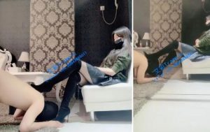 【宛凝S】暴虐贱狗 恋足 钻胯 耳光 虐乳 洗脚水窒息-97LZTD-833738