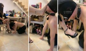 汏典S让小奶狗尝尝我工具和脚上味道-97LZTD-833938