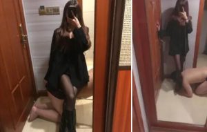 【MiuMiu_s】车模黑丝脚下的狗-97LZTD-833998