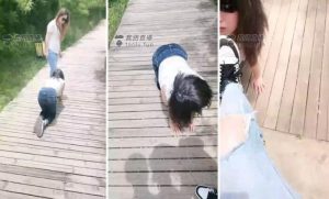 梦幻大大S女狗户外刺激开发男摄影师-97LZTD-8342339
