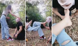 【暴力美学】AJ白棉袜深喉耳光喂食-97LZTD-8342454