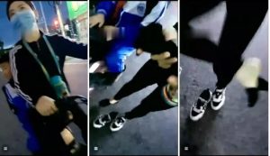 【曹大成】大尺度开发素人 旁人围观（当街给素人宝妈下跪舔脚）-97LZTD-8342590
