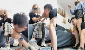 美离子剧情-智障儿子逃跑被辣妈惩罚-97LZTD-8342595
