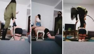 【苏州十三姨】女军官和闺蜜捆绑俘虏暴虐【下】-97LZTD-8342669