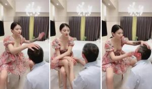 【诺曦】超级狠耳光专场-继父跪在我面前重度抽600重度耳光-97LZTD-8342666666695