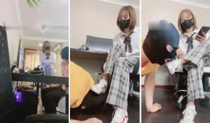 【美离子】剧情-逃课去网吧被老师抓-97LZTD-8342713