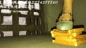 超脏粗跟拖鞋 口水食物定制-97LZTD-8342752