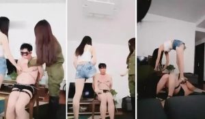 【苏州十三姨】女军官和闺蜜捆绑俘虏暴虐【上】-97LZTD-8342780