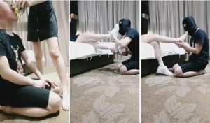 【晨希S】学生S小白鞋棉袜脚底的畜生-97LZTD-8342963