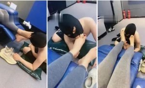 【果果大人】骚贱狗在私人影院给素人姐姐舔脚-97LZTD-8343033