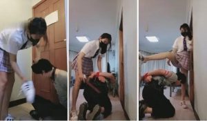 【若依】耳光挑战失败-打到哭着回家-97LZTD-8343121