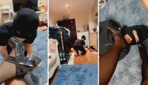 【东莞依主】各种鞋让人体擦鞋器舔干净-97LZTD-8343133