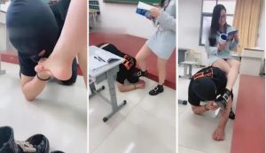 【木骨】剧情-教室课堂惩罚学生-97LZTD-8343176