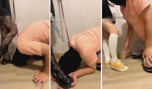 【云云酱】可爱萝莉强制踢裆【完整版】-97LZTD-8343269