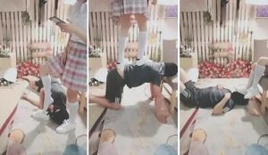 【依然】清纯女主全体重踩踏-97LZTD-8343512
