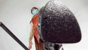 玻璃刑场V2婧児旗袍黑丝高跟 全语言CRUSH蟋蟀 GPCT_JR652AG跟拍特写