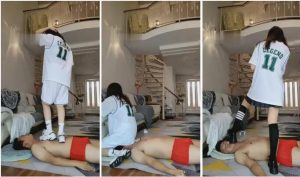 【丫丫啊】运动风女神各种全体重踩踏-97LZTD-8343550