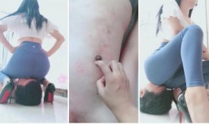 【兔粉粉】紧身裤坐脸窒息专场-97LZTD-8343600