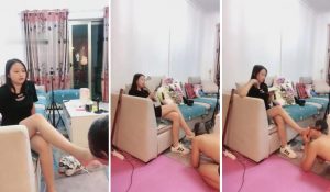 【广州楚楚】贝壳头原味船袜羞辱-97LZTD-8343670
