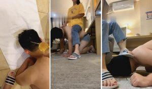 【悦主大人】喜欢脏拖鞋底的狗子-97LZTD-8343732