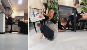 【歌迪丝】唯美视角-黑丝诱惑羞辱母狗-97LZTD-8343819