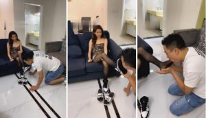 【刘二狗】偷闻女房东高跟鞋被发现后-97LZTD-8343841