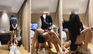 【弯弯小阿姨】强迫吞咽圣水原味棉袜-97LZTD-8343743222439