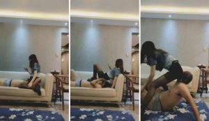 【丫丫啊】黑丝坐脸窒息调教-97LZTD-834666663483