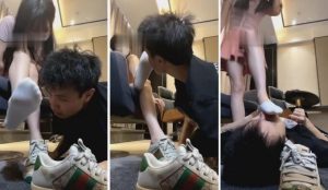 【阿月】原味船袜成功开发人形犬-97LZTD-834434
