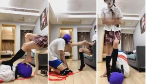 【暴力美学】AJ过膝袜调刚入圈抖M-97LZTD-834496