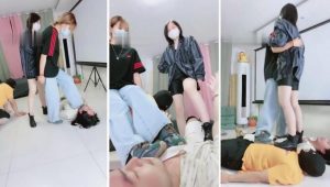 【美离子】超劲爆素人双S双M调教场-97LZTD-834530