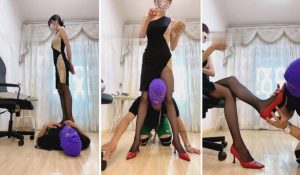 【暴力美学】御姐室内高跟暴踹-97LZTD-834562