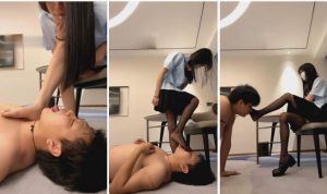 【阿月】羞辱一条喜欢圣水口水深喉坐脸的狗-97LZTD-834620