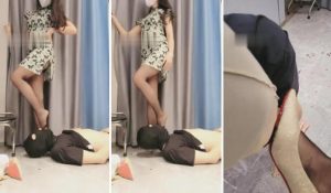 【禾末】遛狗投食训练厕奴黑丝脚诱惑-97LZTD-834635