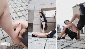 【国民大大】网红模特天台公开诱惑狗-97LZTD-834646
