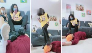 【美离子】素人-劲爆舔脚plus-白袜羞辱-97LZTD-834834