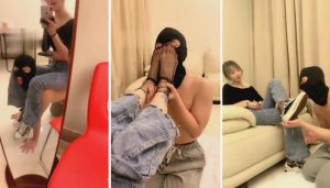 【路子】外卖小哥送餐直勾勾盯着短丝-97LZTD-834839