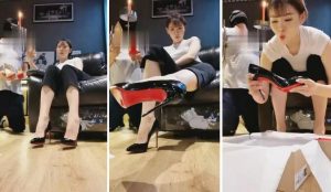 【宇婉莹】两双CL才拆箱物化人形犬-97LZTD-834840