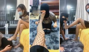 【丞丞】精神小妹网袜羞辱-97LZTD-834897