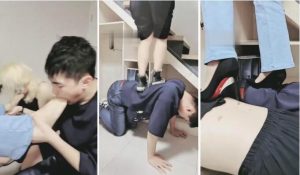 【女攻驾到】御姐范羞辱下贱情侣奴-97LZTD-834934