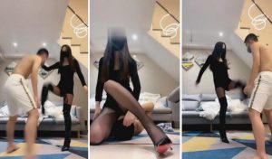 【仙女殿下】黑丝美腿小姐姐踢废男友【续集】-97LZTD-834935