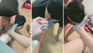 【宇婉莹】圈养第二天耳光口水羞辱场-97LZTD-834950
