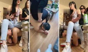 【思诺】狗凳子伺候母女吃饭-97LZTD-834953