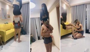 【女攻驾到】全体重踩踏女奴-97LZTD-834974