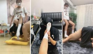【丞丞】运动后原味棉袜调双狗-97LZTD-835029